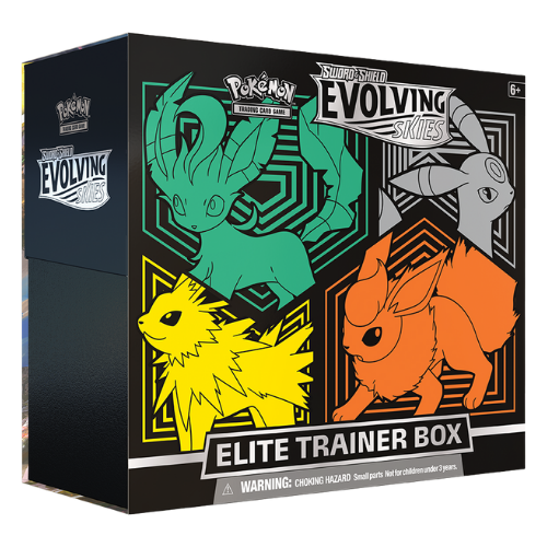 Sword & Shield: Evolving Skies - Elite Trainer Box (Flareon/Jolteon/Umbreon/Leafeon)