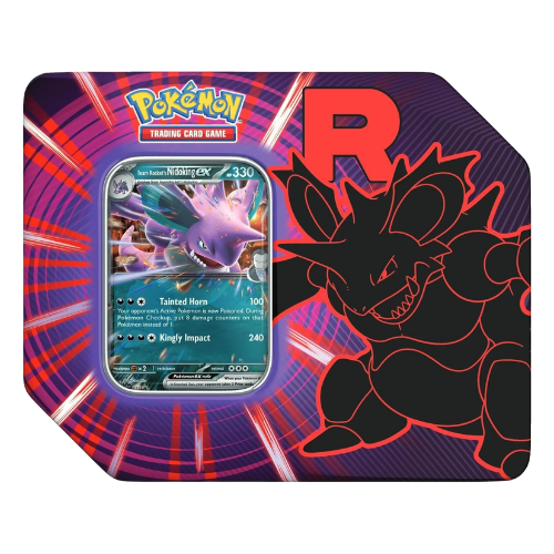 Team Rocket Tin [Team Rocket's Nidoking ex]