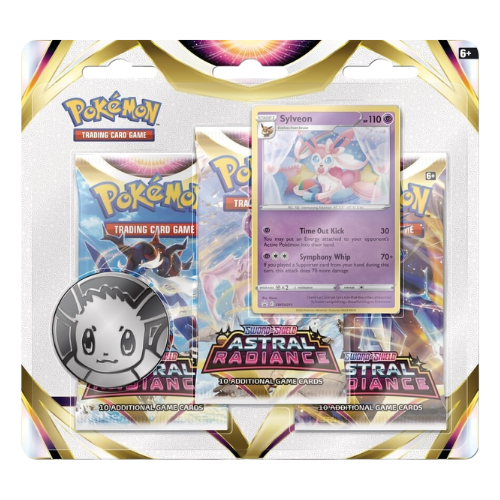 Sword & Shield: Astral Radiance - 3-Pack Blister (Sylveon)