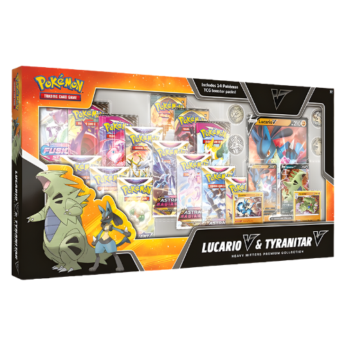 Heavy Hitters Premium Collection (Lucario V & Tyranitar V)