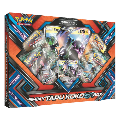 Shiny Tapu Koko GX Box