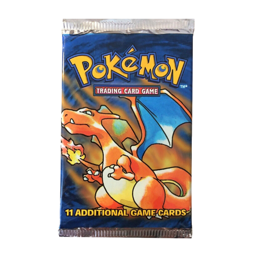 Base Set Unlimited - Booster Pack Charizard Art Work