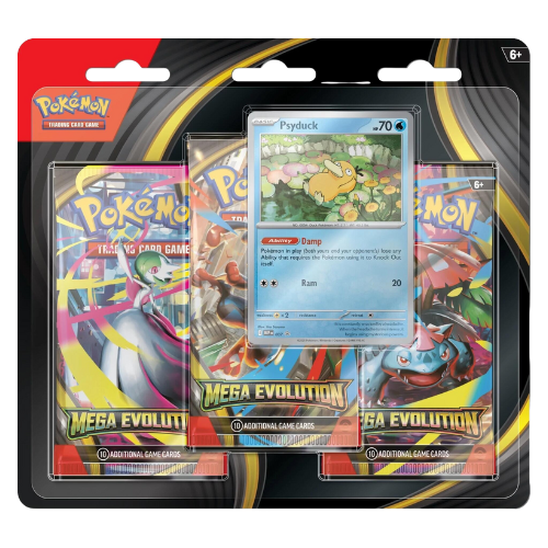 Mega Evolution 3 Pack Blister [Psyduck]