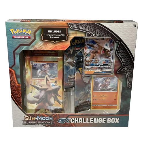 Sun & Moon: Burning Shadows - Challenge Box (Lycanroc GX)