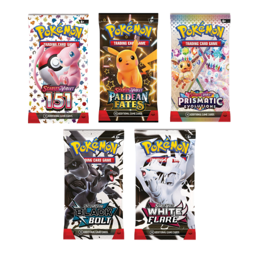 Scarlet & Violet: Holiday Booster Pack Bundle (5 Booster Packs)