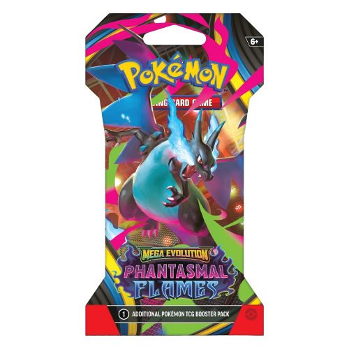 Mega Evolution: Phantasmal Flames - Sleeved Booster Pack