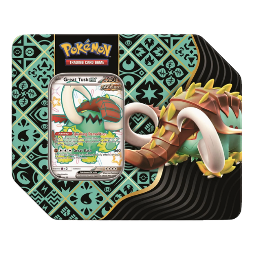 Scarlet & Violet: Paldean Fates - Tin (Great Tusk ex)