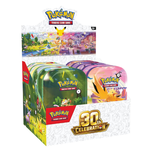 Mega Evolution: 30th Celebration - Mini Tin Display