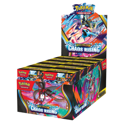 Mega Evolution:  Chaos Rising - Build & Battle Display