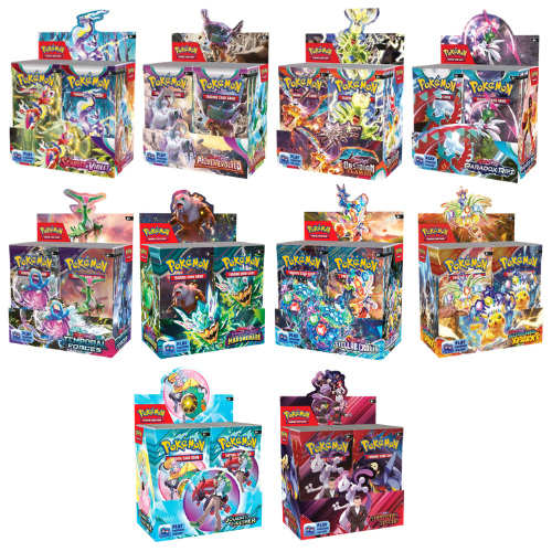 Scarlet & Violet: Booster Box Complete Set & Premium Protection Acrylic
