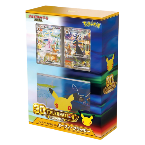 Pokemon 30th Celebration - Premium Deck Set Espeon & Umbreon (Japanese)