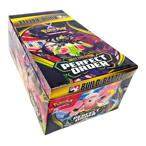 Mega Evolution: Perfect Order - Build & Battle Box Display
