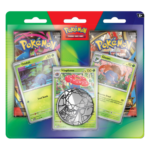 2-Pack Blister Pack [Oddish, Gloom, & Vileplume]