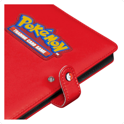Ultra Pro Pokemon Premium Red Snap 4 Pocket Binder