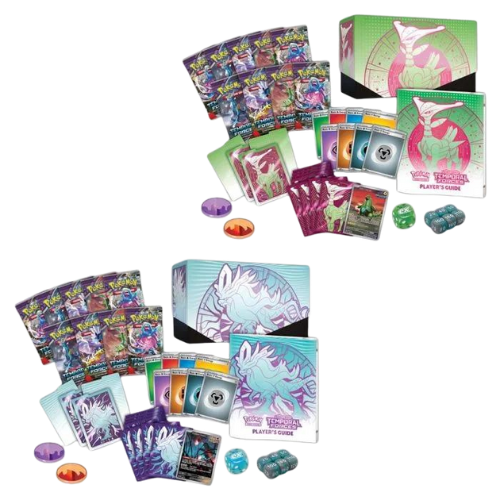 Scarlet & Violet: Temporal Forces - Elite Trainer Box Pair (Walking Wake / Iron Leaves)
