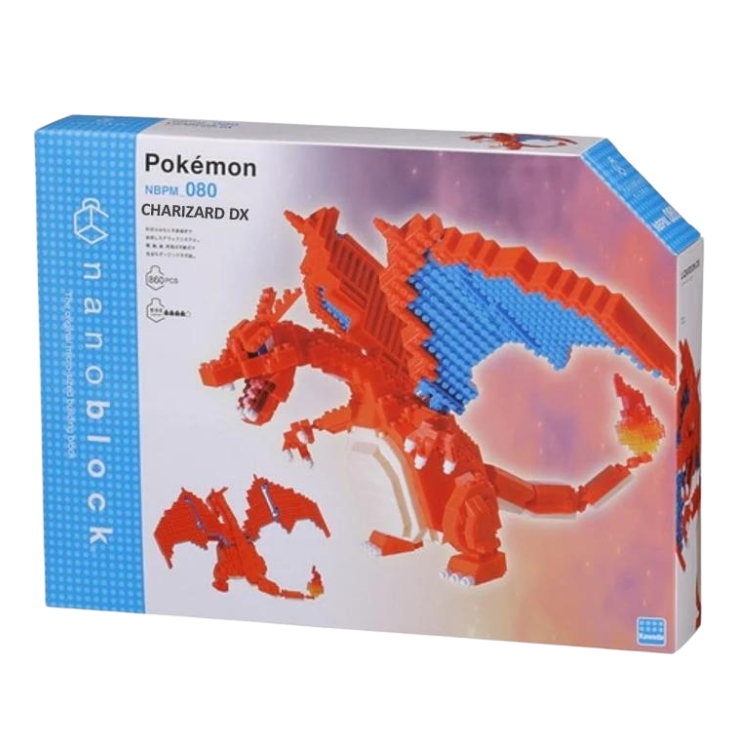 Nanoblock Pokemon - Charizard DX