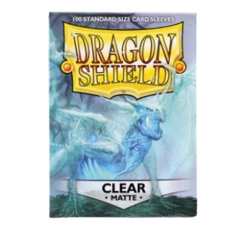 Dragon Shield Box 100 Sleeves - Clear Matte