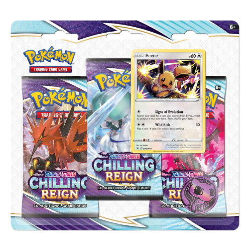 Sword & Shield: Chilling Reign - 3-Pack Blister (Eevee)