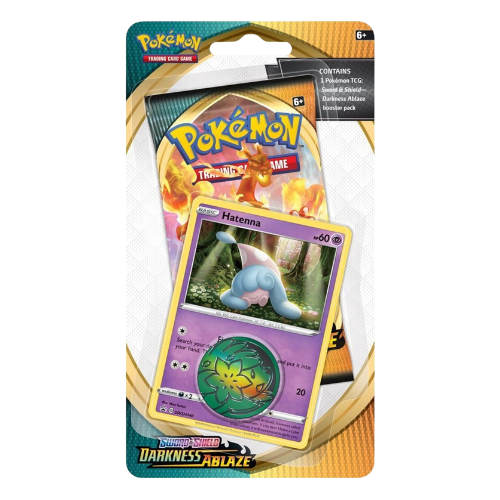 Sword & Shield: Darkness Ablaze - Single Pack Blister (Hatenna)