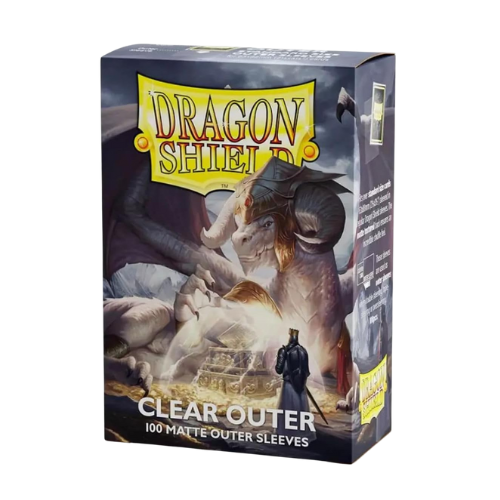 Dragon Shield Box 100 Sleeves - Clear Outer