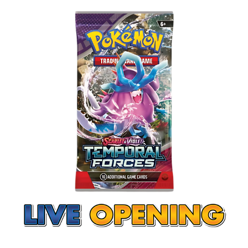 Scarlet & Violet: Temporal Forces - Booster Pack (Live)