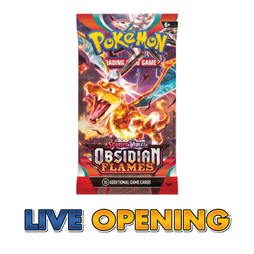 Scarlet & Violet: Obsidian Flames - Booster Pack (Live)