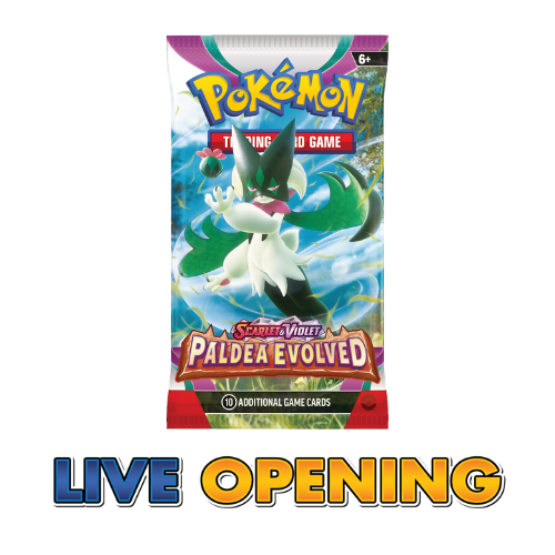 Scarlet & Violet: Paldea Evolved - Booster Pack (Live)
