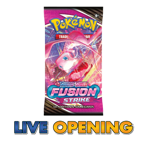 Sword & Shield: Fusion Strike - Booster Pack (Live)