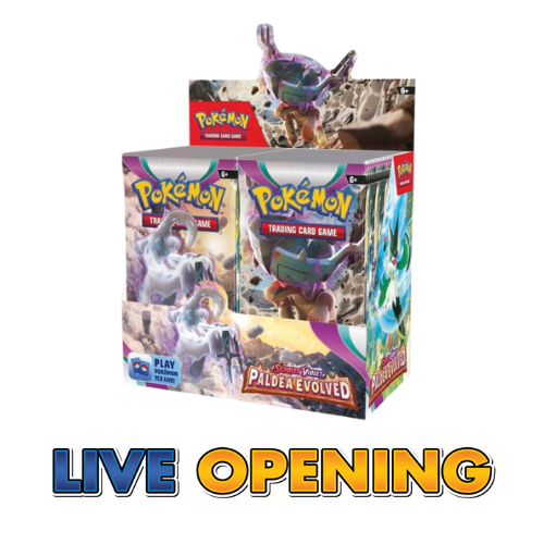 Scarlet & Violet: Paldea Evolved - Booster Box (Live)