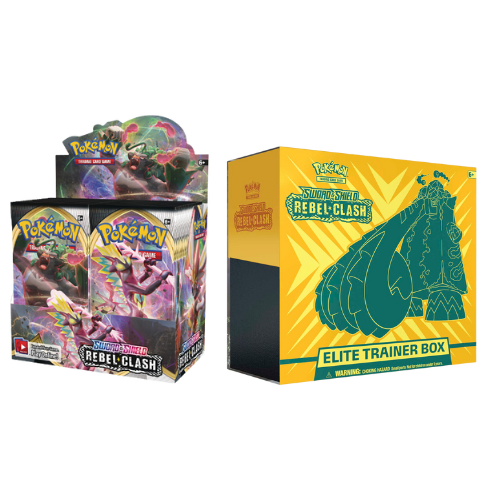 Sword & Shield: Rebel Clash Bundle - Booster Box, Elite Trainer Box