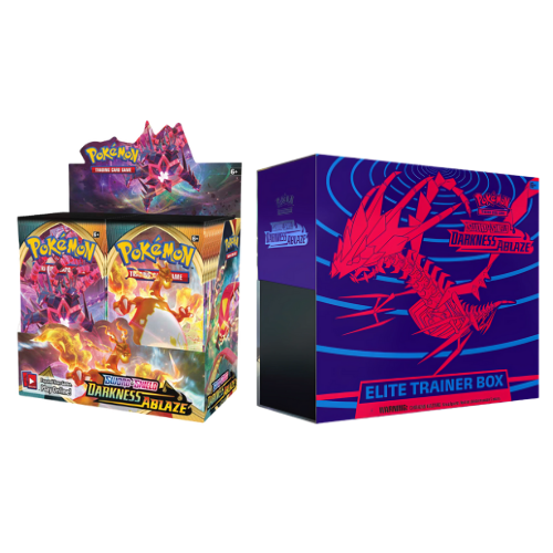 Sword & Shield: Darkness Ablaze Bundle - Booster Box, Elite Trainer Box