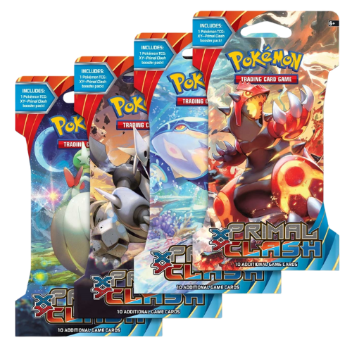Primal Clash Sleeved Booster Pack Art Set