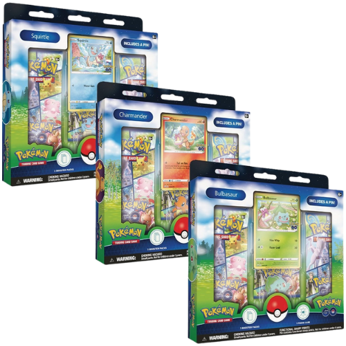 Pokemon GO Pin Collection: Set of 3