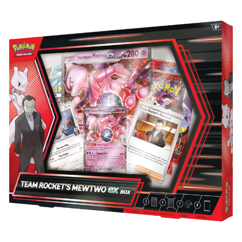 Team Rocket's Mewtwo ex Box