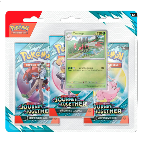 Scarlet & Violet: Journey Together - 3 Pack Blister (Yanmega)