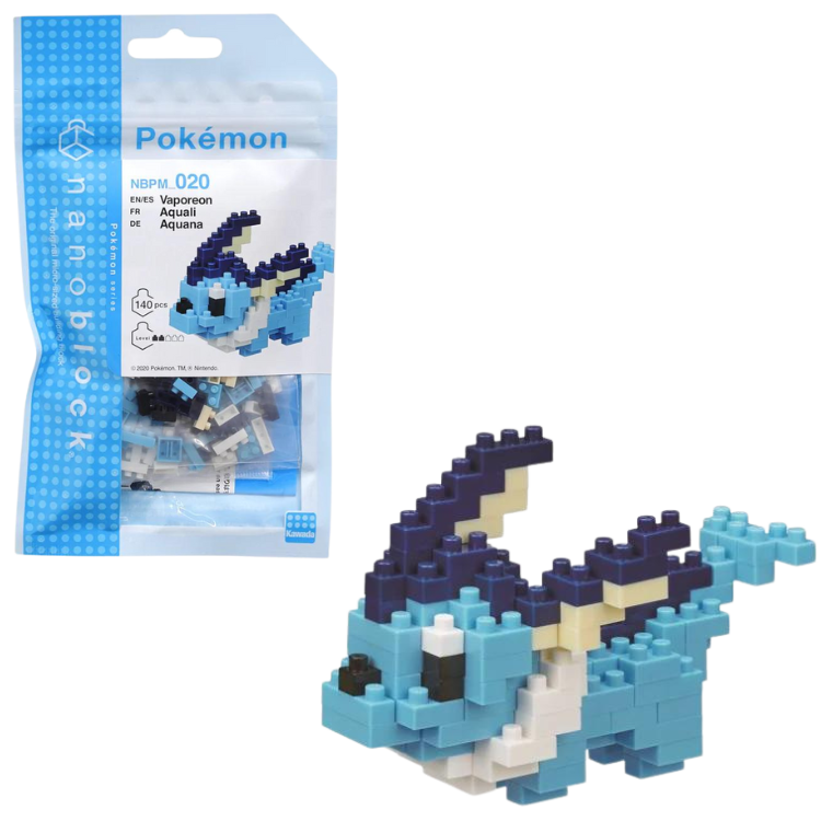 Nanoblock Pokemon - Vaporeon