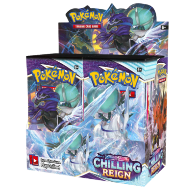 Sword & Shield: Chilling Reign - Booster Box (Loose Wrapping)