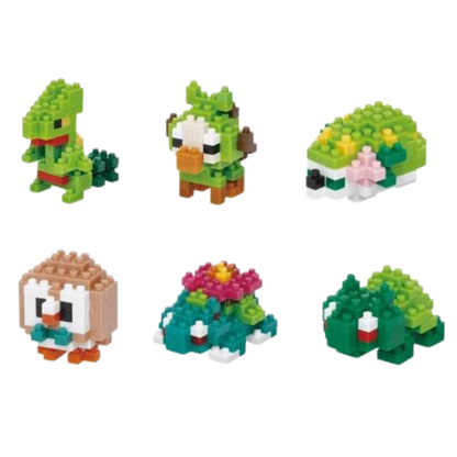 Nanoblock Mini Pokemon Box - Grass Type
