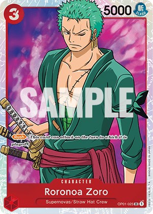 Roronoa Zoro (OP01-025) [Romance Dawn]