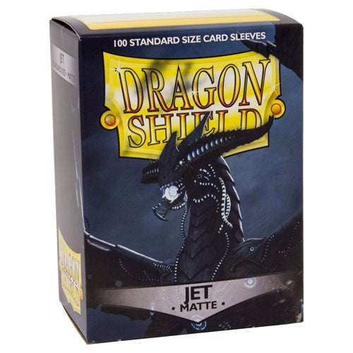 Dragon Shield Box 100 Sleeves - Jet Matte