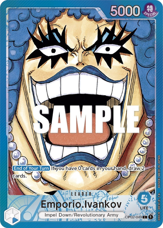 Emporio.Ivankov (049) (Alternate Art) (OP02-049) [Paramount War]