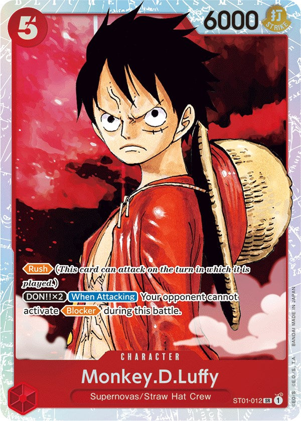 Monkey.D.Luffy (ST01-012) [Starter Deck 1: Straw Hat Crew]