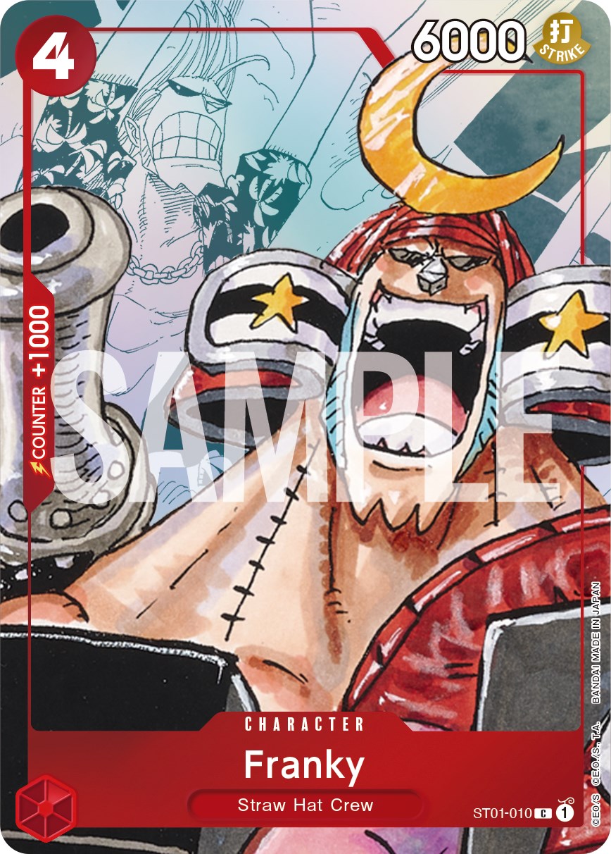 Franky - ST01-010 (Alternate Art) (ST01-010) [One Piece Promotion Cards]