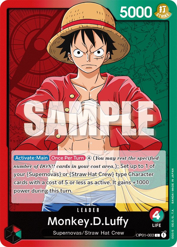 Monkey.D.Luffy (OP01-003) [Romance Dawn]