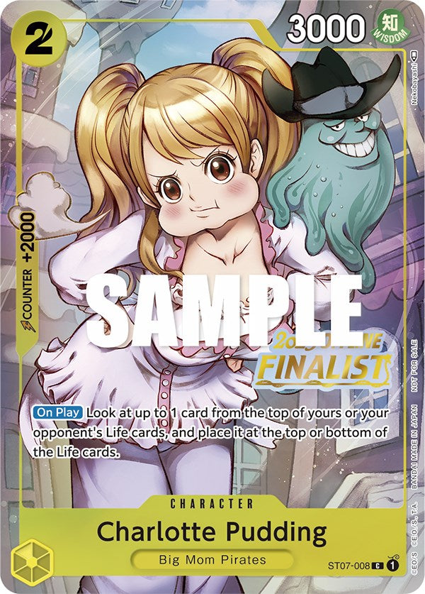 Charlotte Pudding (Offline Regional 2023) (ST07-008) [One Piece Promotion Cards]