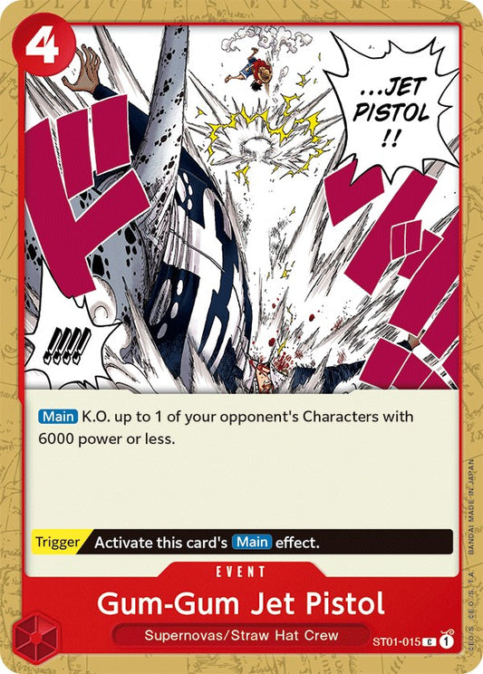 Gum-Gum Jet Pistol (ST01-015) [Starter Deck 1: Straw Hat Crew]