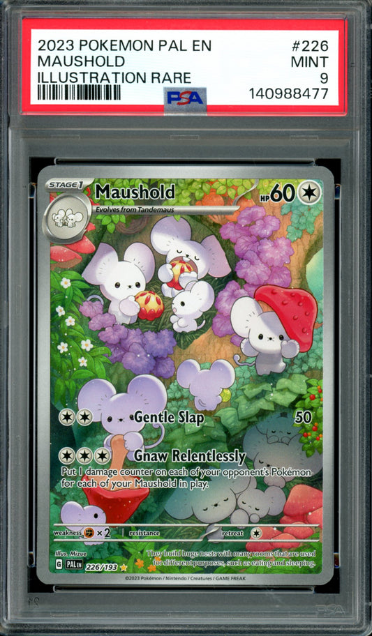 PSA 9 Maushold (226/193) [Paldea Evolved]