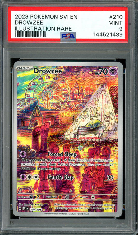 PSA 9 Drowzee (210/198) [SV Base Set]