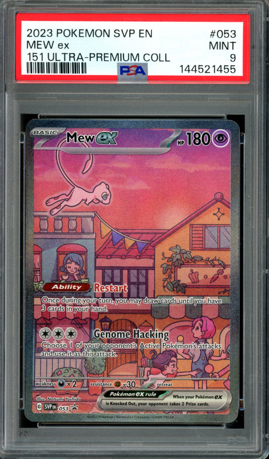 PSA 9 Mew EX (SVP053) [Black Star Promo]