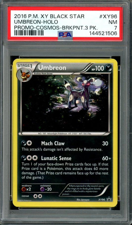PSA 7 Umbreon (XY96) [Black Star Promo]
